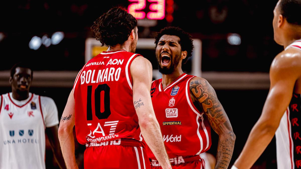 Olimpia Milano, Armoni Brooks: «Restiamo concentrati»