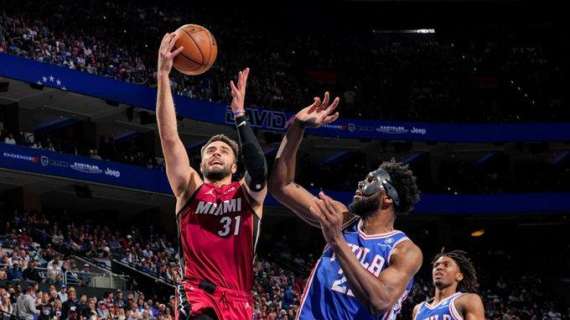 NBA Playoff | I Miami Heat impongono la legge a Philadelphia