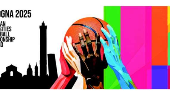 Dal 6 al 13 luglio a Bologna i Campionati Europei Universitari di basket 2025