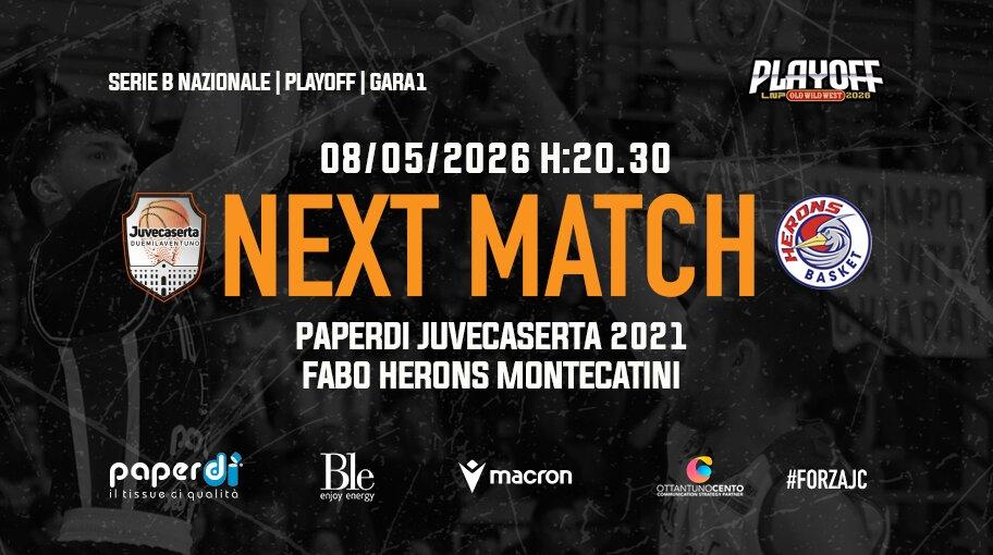 Serie B - Juvecaserta, parte il cammino playoff. Lardo: «Finalmente ci siamo»