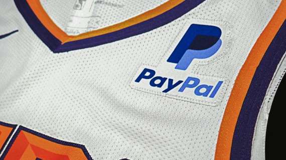 PayPal sarà lo sponsor dei Phoenix Suns sulla maglietta