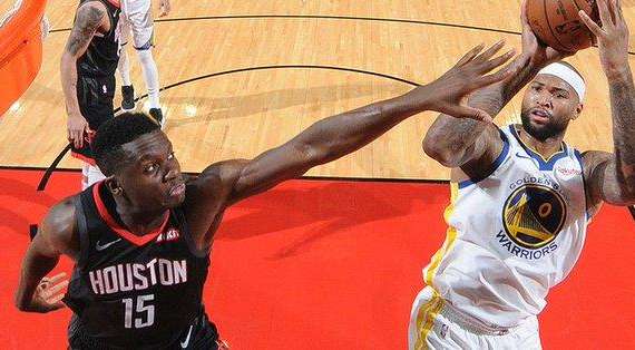 NBA - I Warriors al colpo di coda in casa dei Rockets