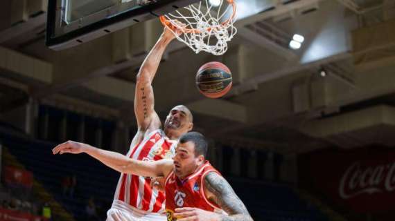 ABA League: Stella Rossa a valanga, torna alla vittoria il Partizan