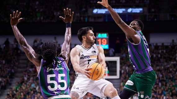 ACB - Il Real Madrid batte l'Unicaja e raggiunge il Valencia nelle Finals