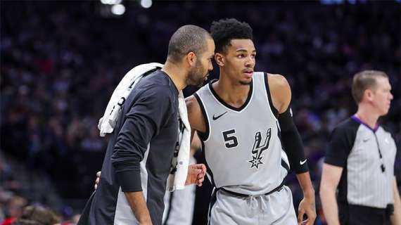 NBA - Spurs, Gregg Popovich vede Tony Parker in Dejounte Murray