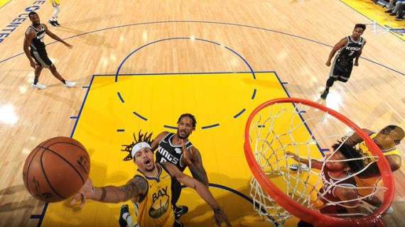 NBA - Sacramento si prende lo scalpo dei Warriors al Chase Center