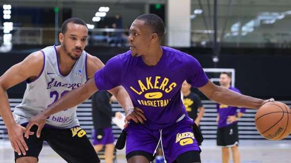 NBA - Lakers, Rajon Rondo sull'alterco tra Anthony Davis e Dwight Howard