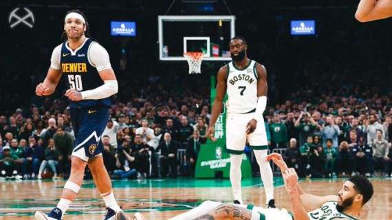 NBA - I Denver Nuggets sono i primi a vincere a Boston