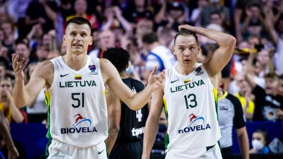 Eurobasket 2022 - Protesta ufficiale Lituania per errore arbitrale