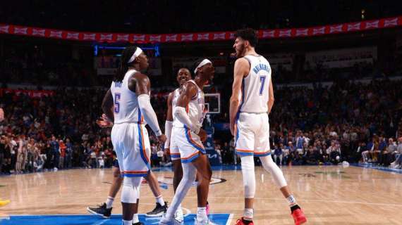 NBA - I Thunder dominano di nuovo i Warriors ai supplementari