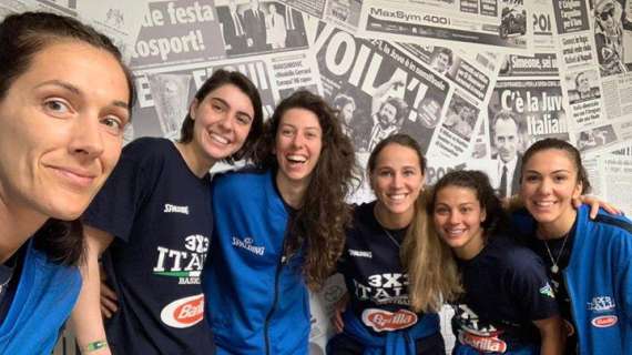 FIBA 3x3 Women's Series a Torino. Torna in campo la Nazionale Campione del Mondo