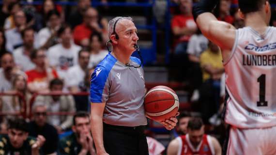 Carmelo Paternicò unico arbitro italiano alle Final Four di EuroLeague