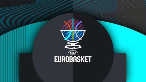 EuroBasket 2025, rivelato il logo ufficiale della competizione