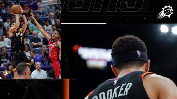 NBA - Rabbiosa vittoria dei Phoenix Suns di Booker a New Orleans
