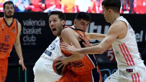 EuroLeague - Il Valencia Basket vola anche contro il Real Madrid