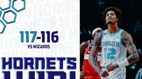 NBA - A Charlotte i Wizards risalgono da -22 poi mancano la vittoria