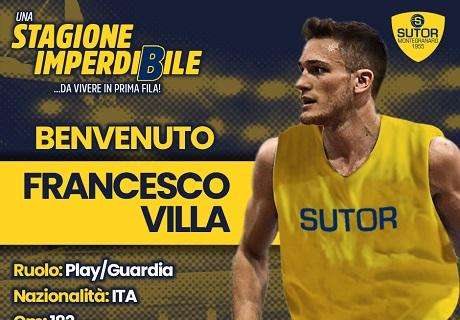 Serie B - Francesco Villa alla Sutor Montegranaro