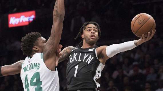 NBA - Celtics dominati dai Nets di D'Angelo Russell
