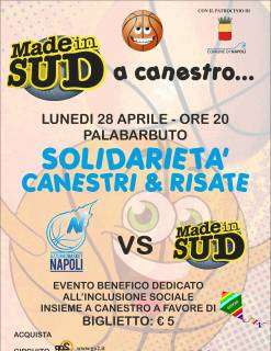 "Made in Sud" e Azzurro Napoli Basket insieme a canestro