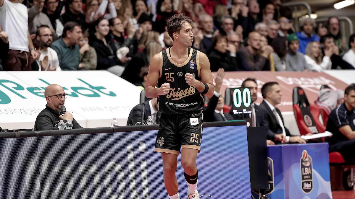 Trieste, Davide Moretti: «Sapevamo che contro una grande squadra come Milano serviva l'atteggiamento giusto»