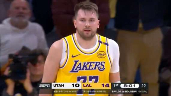 Com'è andato l'esordio di Luka Doncic con i Los Angeles Lakers 