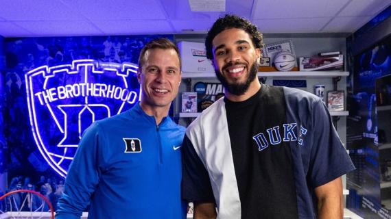 Jayson Tatum torna a Duke: sarà il nuovo "chief basketball officer"