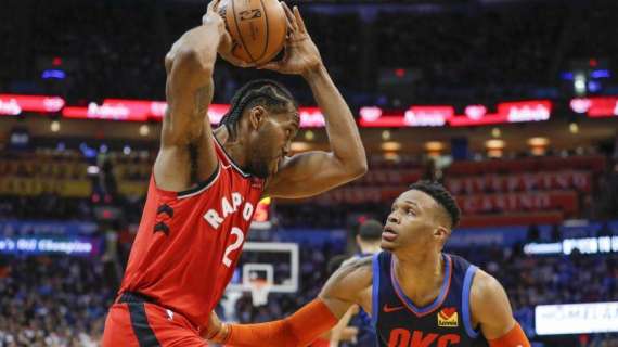 NBA - I Thunder cedono ai Raptors dopo un supplementare