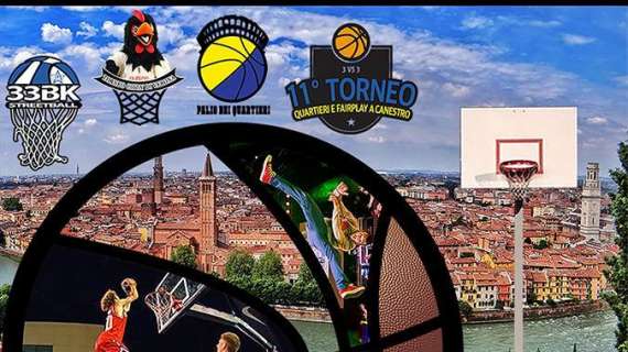 Verona Streetball Week promosso da Giacomo Galanda e appoggiato dal presidente Petrucci