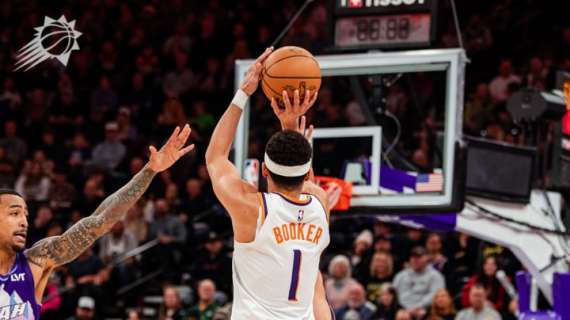 NBA - I Phoenix Suns vincono il tiro al bersaglio con i Jazz