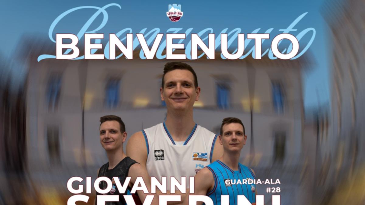 Ufficiale: Giovanni Severini è un nuovo giocatore della Sebastiani