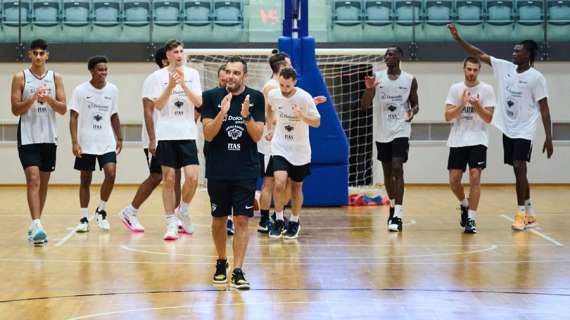 LBA - Mercoledì la Dolomiti Energia Trentino a Cles per l’Aquila Basket Training Camp