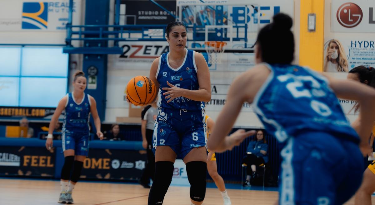 A2 F - La Sardegna Marmi Cagliari inciampa a Moncalieri dopo lunga rincorsa