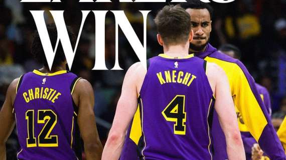 NBA - Con tanta sofferenza, i Lakers vincono a New Orleans