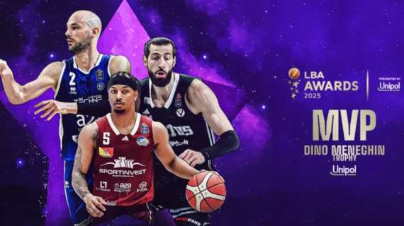 Shengelia, Bilan, Robinson i tre finalisti in corsa per l'MVP della LBA