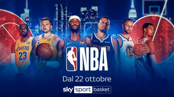 Sky Sport, nuovo accordo pluriennale con la NBA: ecco tutti i dettagli