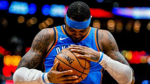 NBA - Uscire dalla panchina non è un'opzione per Carmelo Anthony