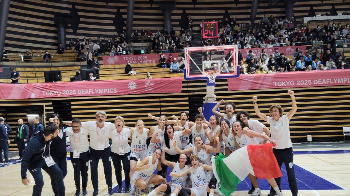 Deaflympics, la Nazionale di basket sorde stende l'Australia: prima nel girone