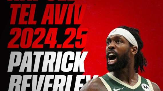 MERCATO EC - Pat Beverley, contratto con l'Hapoel irrinunciabile: può superare i 3 milioni