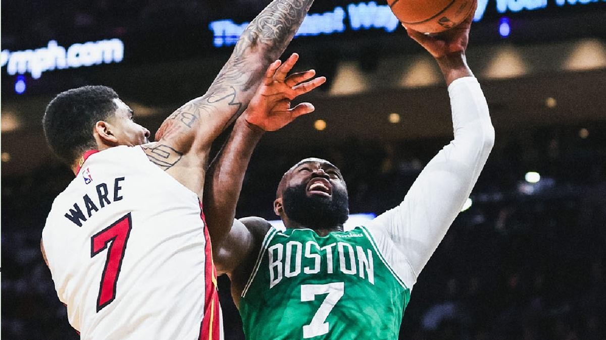 Celtics a tutto fuoco schiacciano i Miami Heat al Kaseya Center