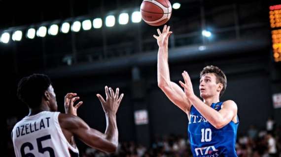 Europeo U18 M - L'Italbasket chiude al sesto posto: ko contro la Francia
