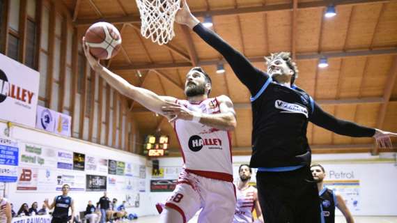 Serie B - Olimpia Castello non supera l'ostacolo Halley Matelica