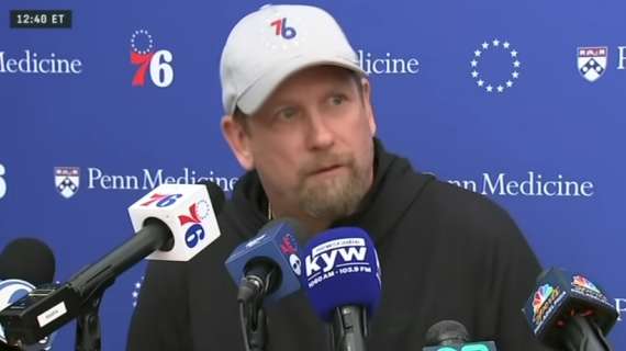 NBA - Sixers, Nurse insiste "Non ci sono battute d'arresto per Embiid"