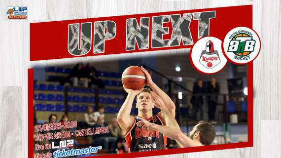 Serie B - Legnano Knights, il big match con Treviglio alla Soevis Arena