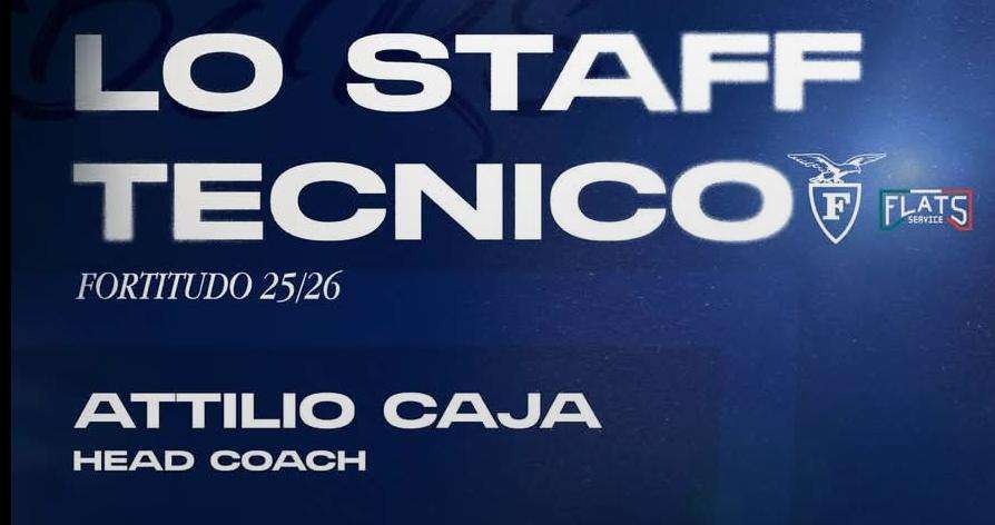 A2 - Fortitudo Bologna, ecco lo staff tecnico di Caja per il 2025/26