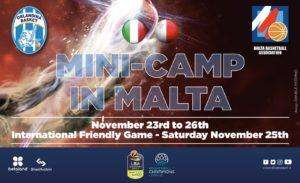 Orlandina Basket to have a mini-camp in Malta from November 23rd to 26th