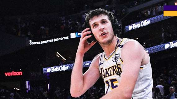 NBA - Austin Reaves: la giocata vincente dei Lakers con i Warriors era destinata a LeBron James