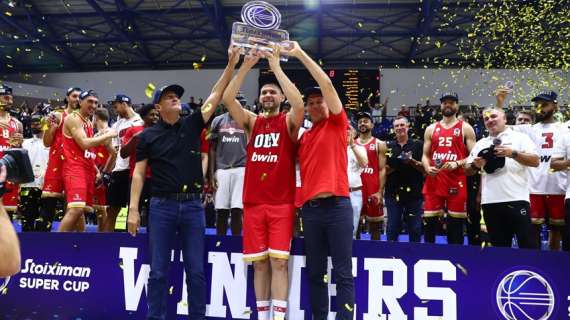 GBL - Supercoppa all'Olympiacos: Panathinaikos sconfitto all'ultimo tuffo