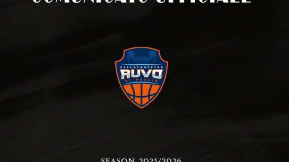 Ruvo di Puglia, le gare casalinghe fino al 31 ottobre si giocheranno a Bari