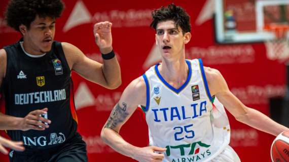 Italbasket U18, l'Europeo inizia con la vittoria sulla Germania (85-71)