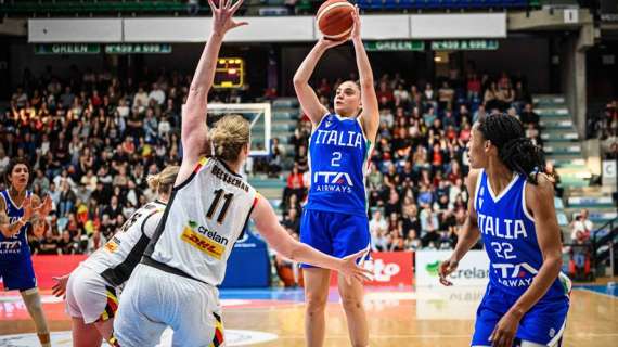 Road to Women's EuroBasket - A Mons Belgio-Italia 83-70